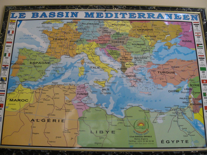 mediterranean countries outline